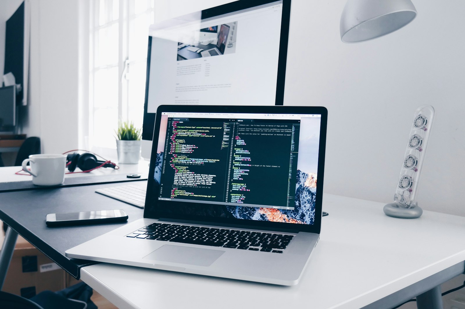 Creative studio workspace